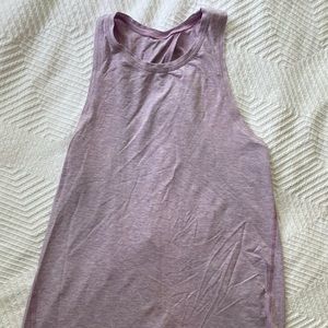Lululemon All Tied Up Tank - size 6, pink/purple